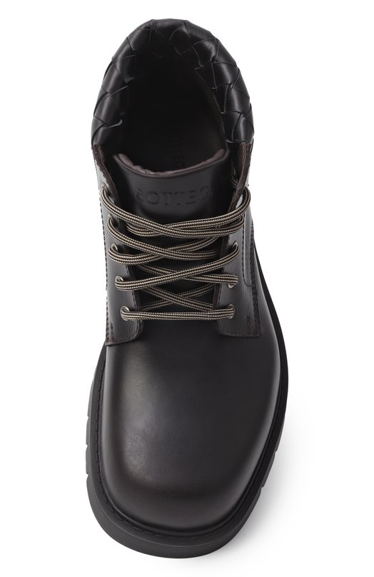 Кожаные ботинки Haddock Bottega Veneta 841489/V2WT1 Коричневый  841489/V2WT1 Фото 6