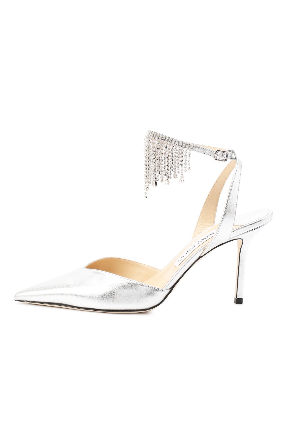 Кожаные туфли birtie 85 JIMMY CHOO, арт. BIRTIE 85/DRU, фото 3