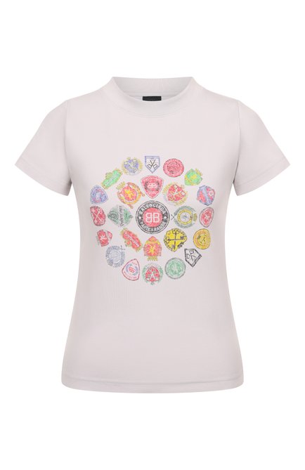 Женская хлопковая футболка BALENCIAGA, арт. 850263/TTVH6