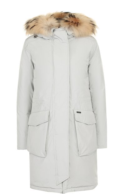 Женская пуховая парка с меховой отделкой капюшона WOOLRICH, арт. WWCPS2481/SM20