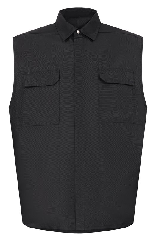 Жилет Rick Owens RR01F2224/NCV Чёрный RR01F2224/NCV