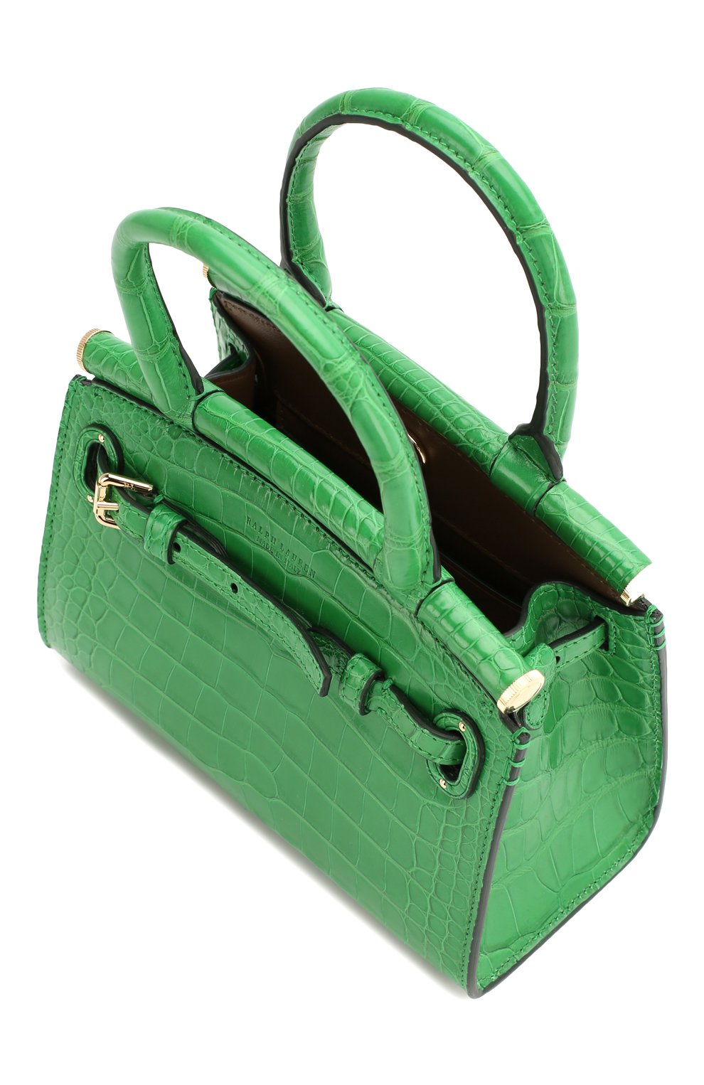 Сумка rl50 mini из кожи аллигатора RALPH LAUREN, арт. 435769101/AMIS, фото 4