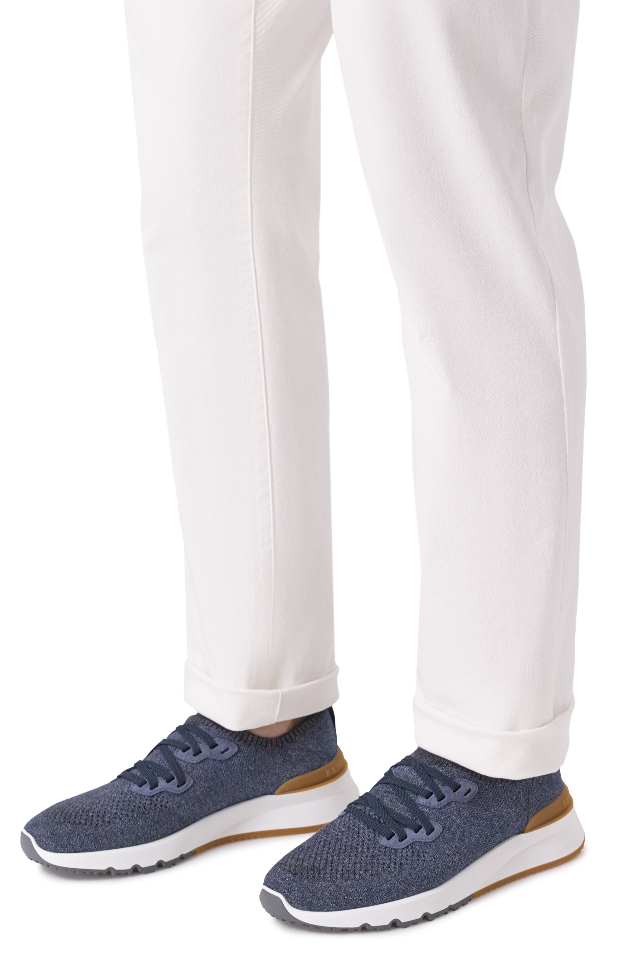 Текстильные кроссовки BRUNELLO CUCINELLI, арт. MZUKIS0250, фото 3