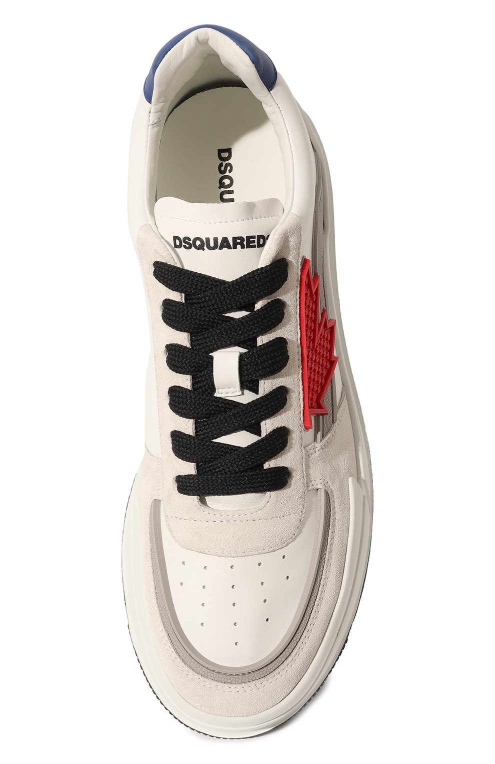 Кожаные кеды canadian DSQUARED2, арт. SNM0246 01506236, фото 6