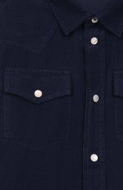 Вельветовая рубашка BRUNELLO CUCINELLI, арт. BL688C360B, фото 3