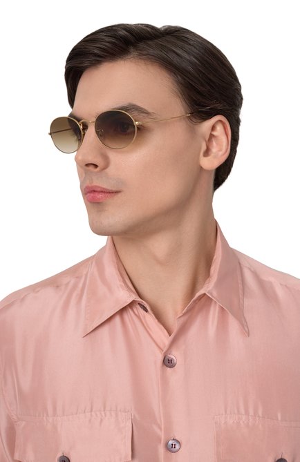 Женские солнцезащитные очки RAY-BAN коричневого цвета, арт. 3547-001/51 | Фото 2 (Региональны�е ограничения белый список (Axapta Mercury): Не проставлено; Нос: Не проставлено)
