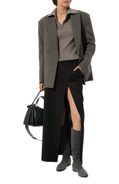 Замшевые сапоги SERGIO ROSSI, арт. A59670/MCAZ01, фото 2