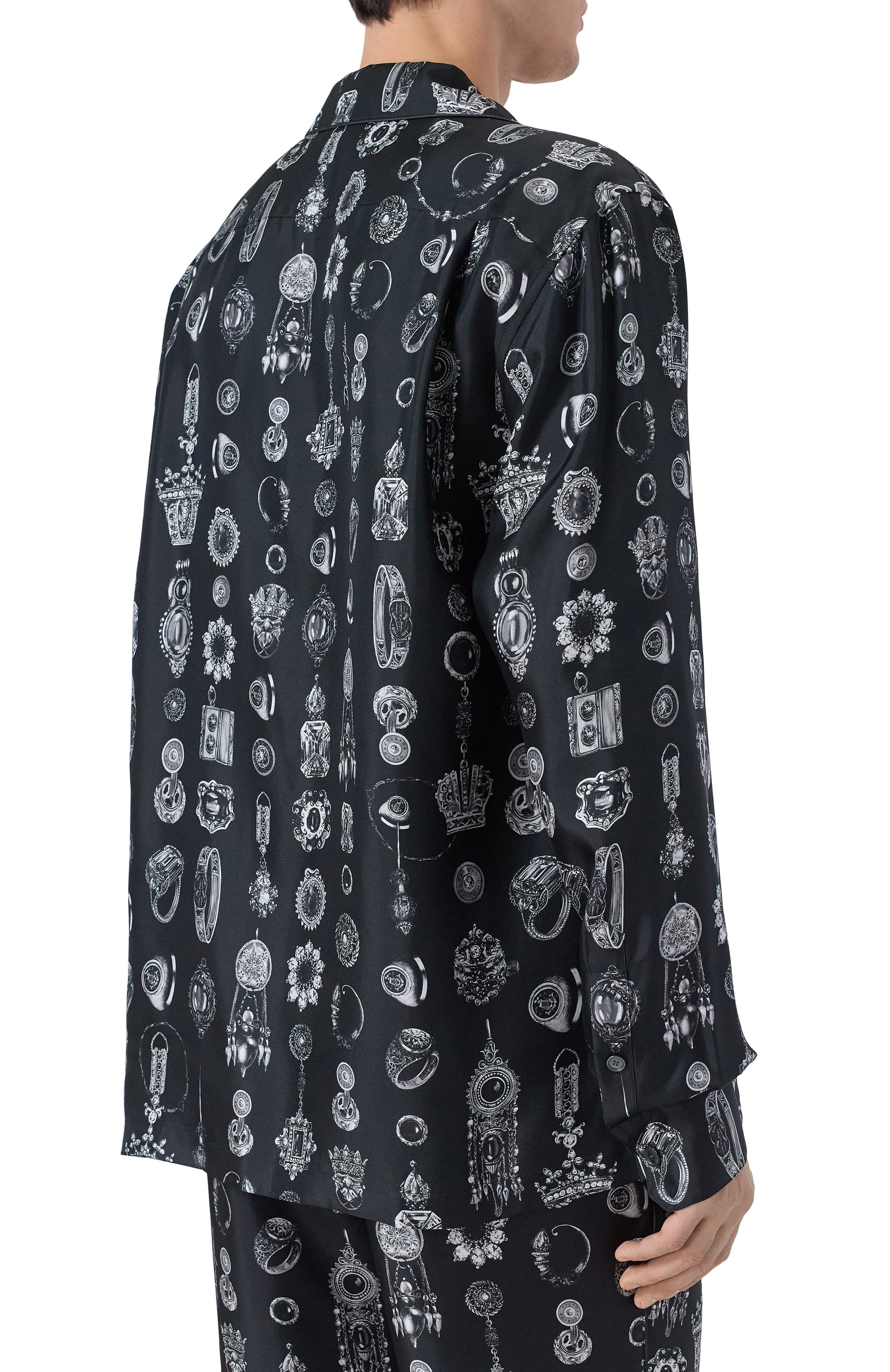 Шелковая сорочка DOLCE & GABBANA, арт. G5IF1T/IS1ZV, фото 4