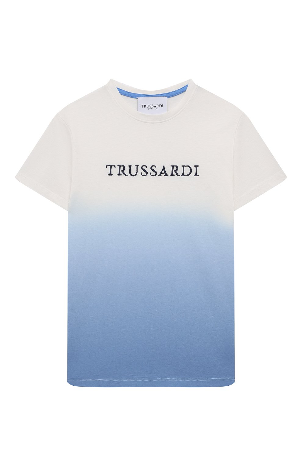 Хлопковая футболка TRUSSARDI JUNIOR, арт. TBP24058TS, фото 1