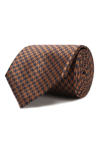 Мужской шелковый галстук BRIONI, арт. 061D00/08492