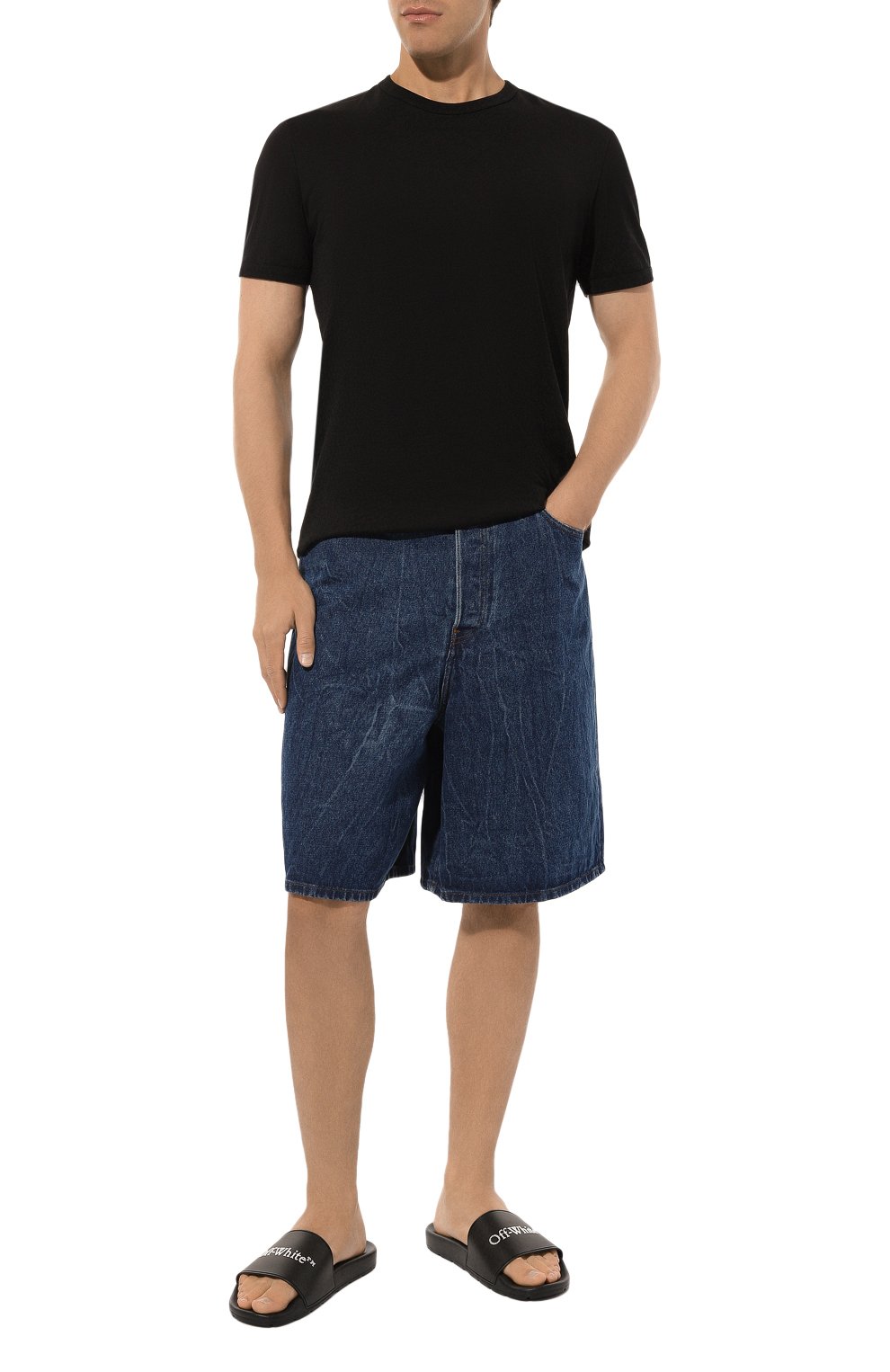 Шлепанцы bookish OFF-WHITE, арт. 0MIU002C99MAT001, фото 2