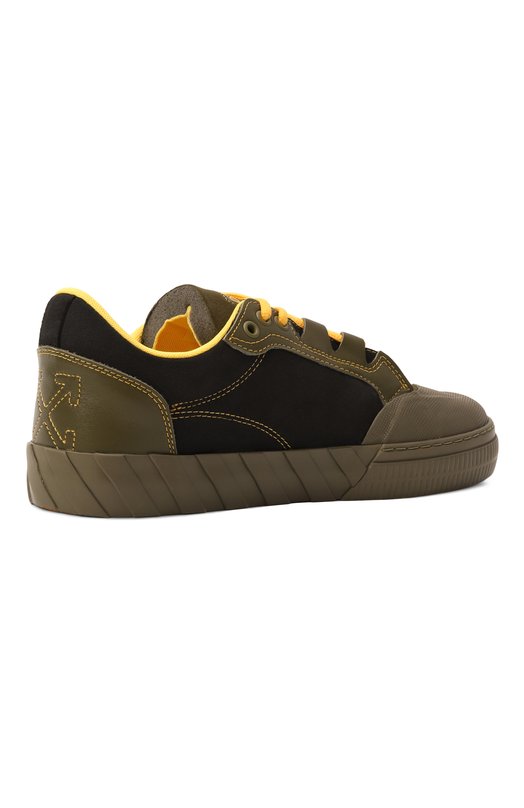 Замшевые кеды Vulcanized 779 Off-White 0MIA296S25LEA001 Хаки  0MIA296S25LEA001 Фото 5