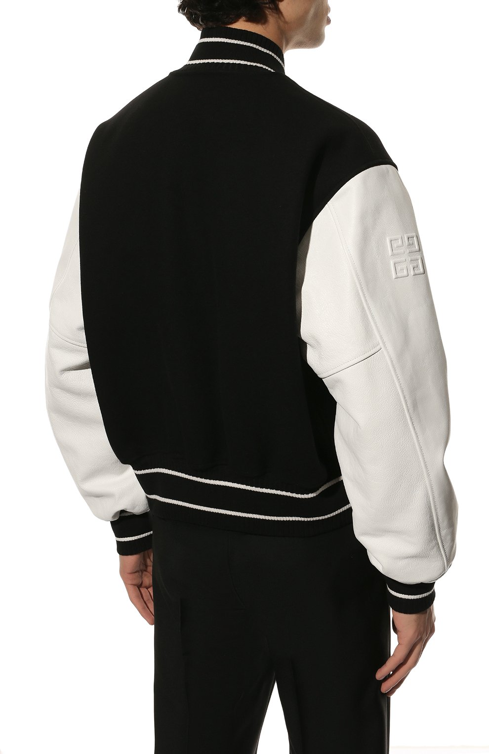 Комбинированный бомбер GIVENCHY, арт. BM00QR611V, фото 4