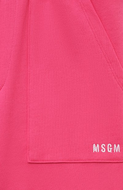Хлопковые брюки-карго MSGM KIDS, арт. S4MSJUFP019, фото 3