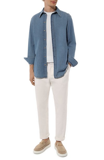 Замшевые лоферы medusa '95 greca VERSACE, арт. 1014798/1A09919, фото 2