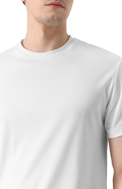 Хлопковая футболка GIORGIO ARMANI, арт. 6LSM90/SJTKZ, фото 5