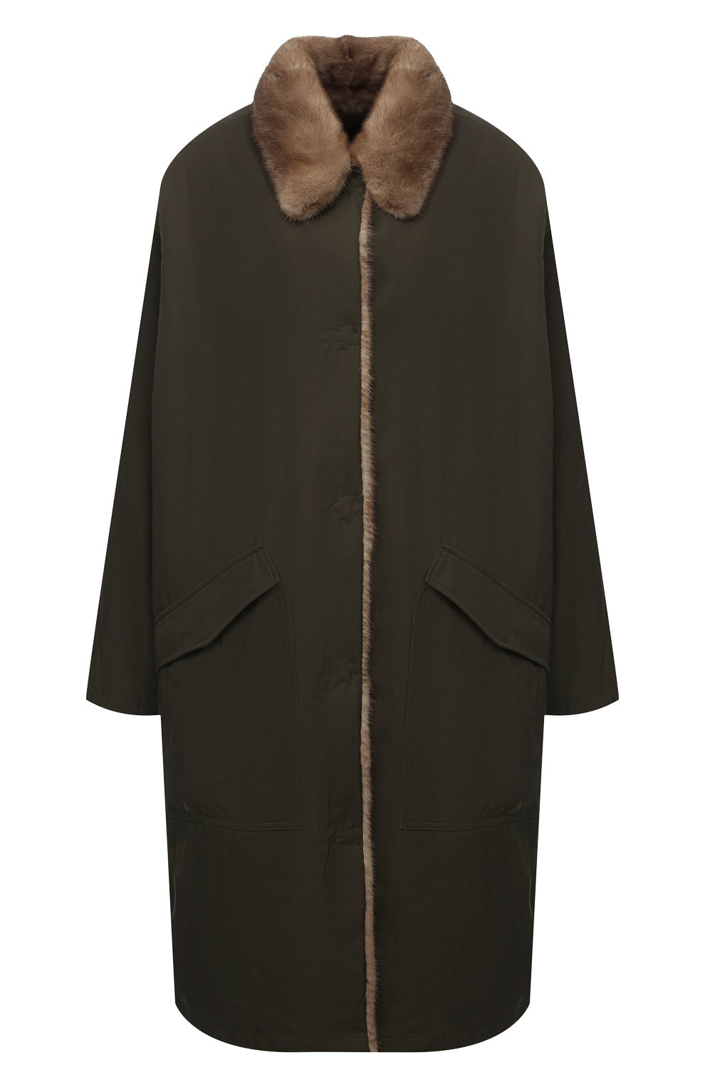 Двусторонняя парка с подкладкой из меха норки YS ARMY PARIS, арт. 22WFM04601A22X, фото 1
