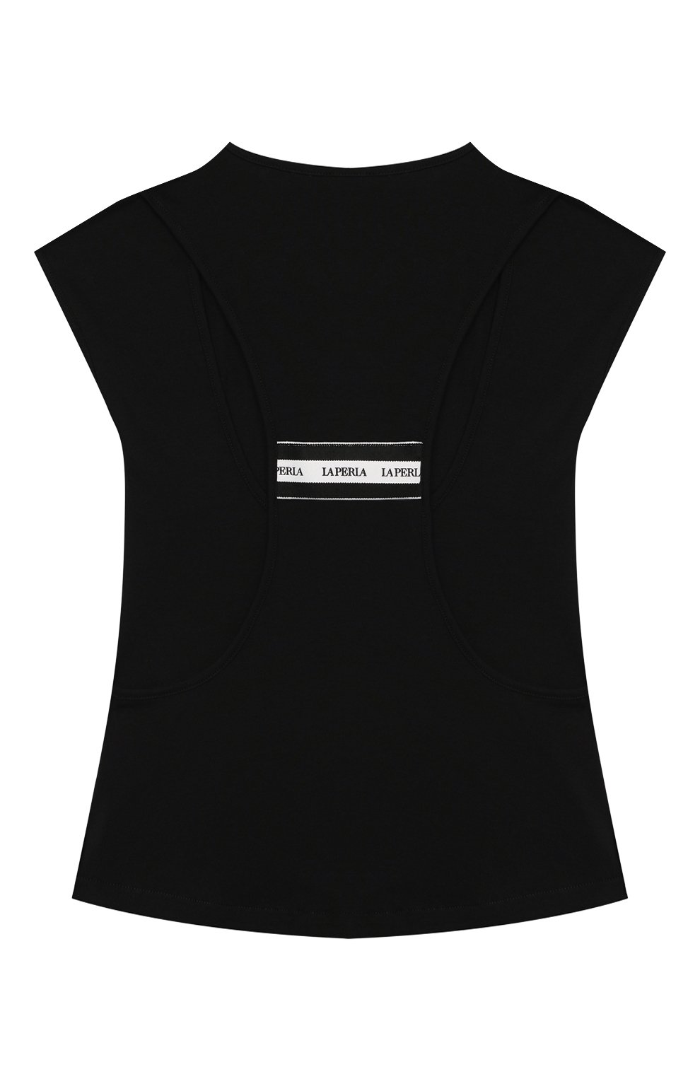 Хлопковая футболка LA PERLA, арт. 70135/8A-14A, фото 2