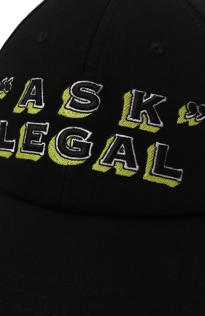 Хлопковая бейсболка OFF-WHITE, арт. 0WLB045W24FAB001, фото 4