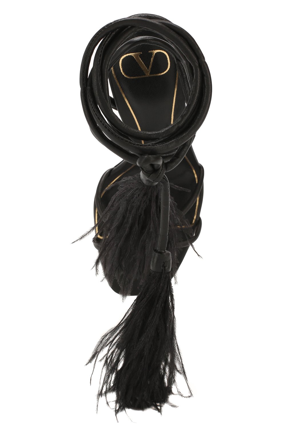 Кожаные босоножки rockstud flair VALENTINO, арт. TW0S0X92/MHW, фото 5