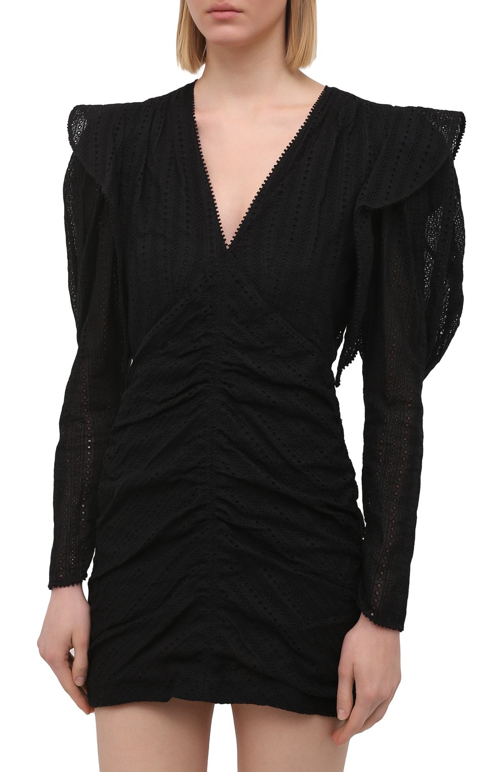 Хлопковое платье ISABEL MARANT, арт. R01919-21P024I/GETYA, фото 3