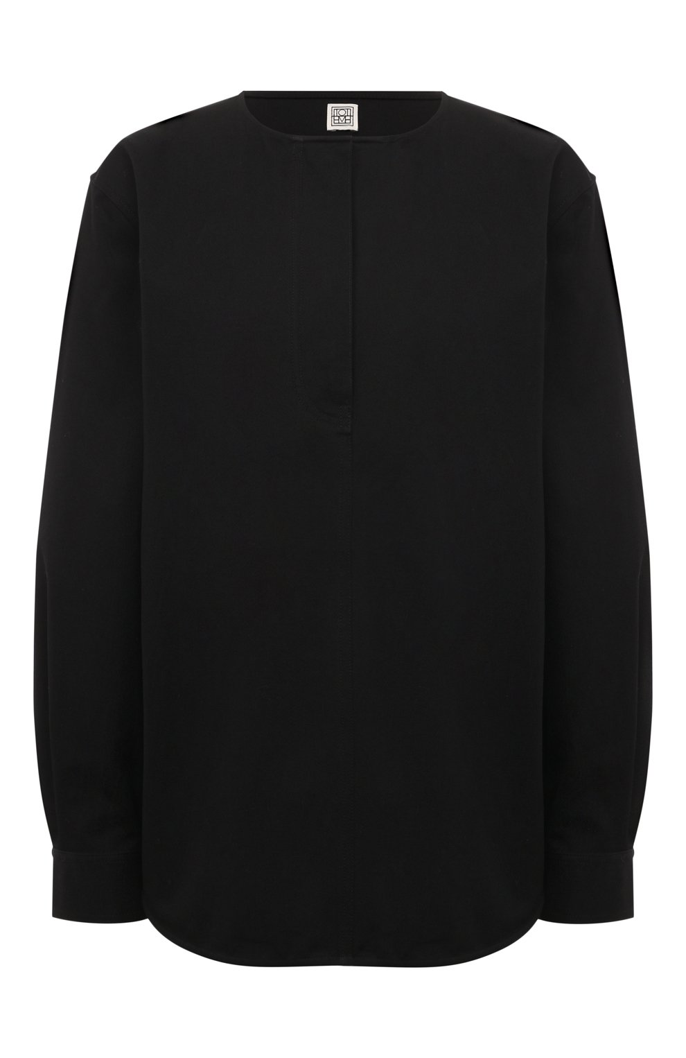 Хлопковая блузка TOTEME, арт. 242-WRT1434-FB0103, фото 1