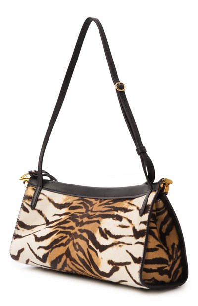 Сумка le click east west medium ALAIA коричневого цвета по цене 446500 руб., арт. AA1S01430I105, фото 4 Сумка le click east west medium ALAIA, арт. AA1S01430I105, фото 4