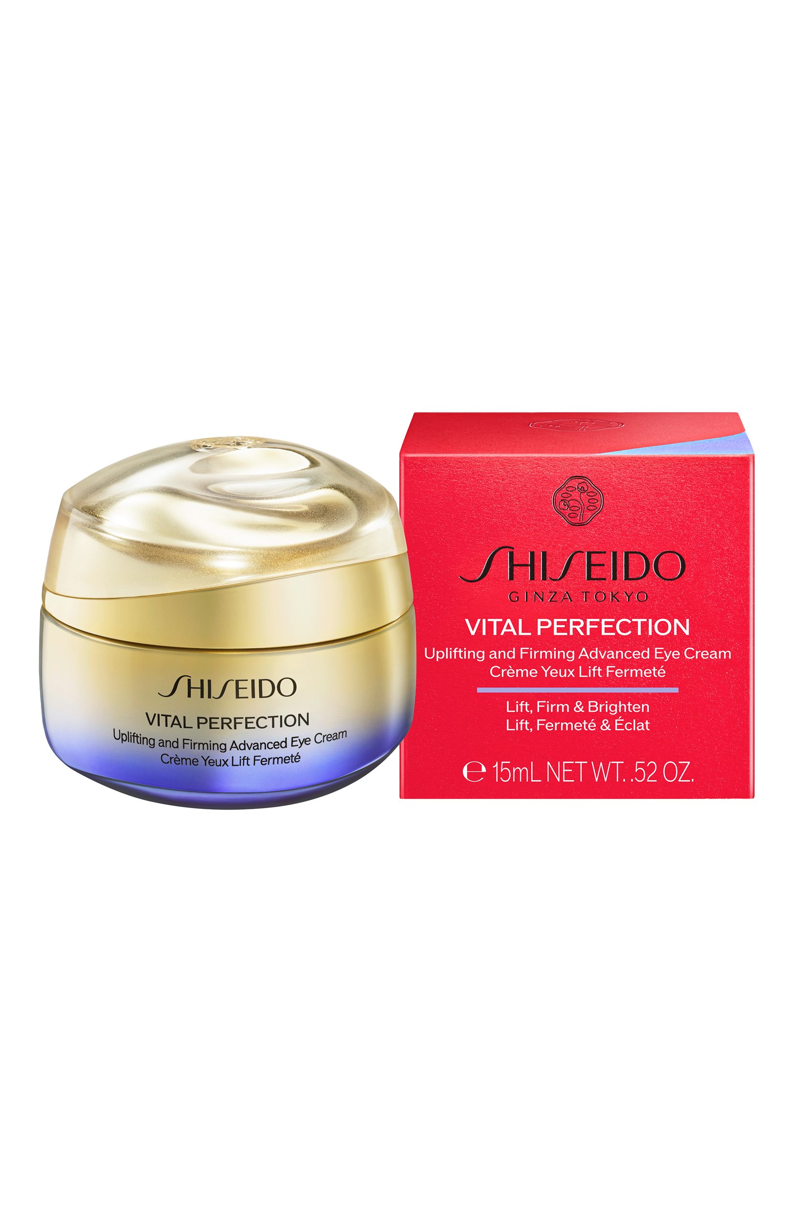 Лифтинг-крем для кожи вокруг глаз vital perfection advanced (15ml) SHISEIDO, арт. 22282SH, фото 4