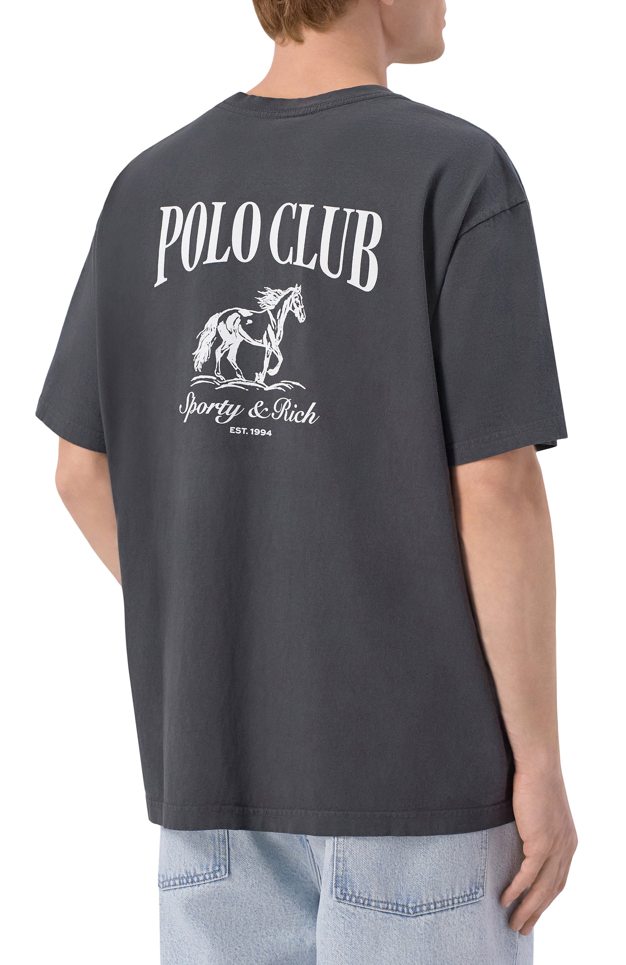 Хлопковая футболка SPORTY AND RICH, арт. T004365262BA02, фото 5