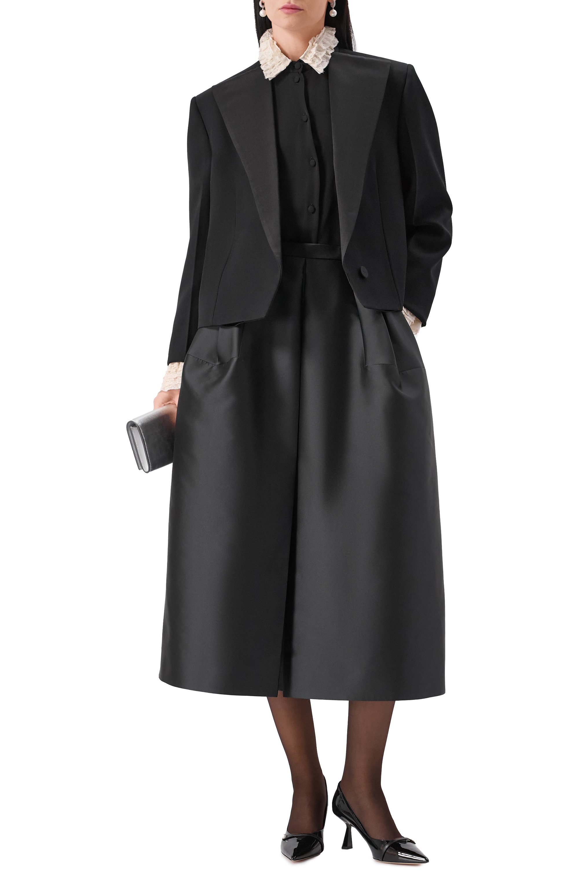 Атласная юбка DICE KAYEK, арт. SS25J477, фото 2