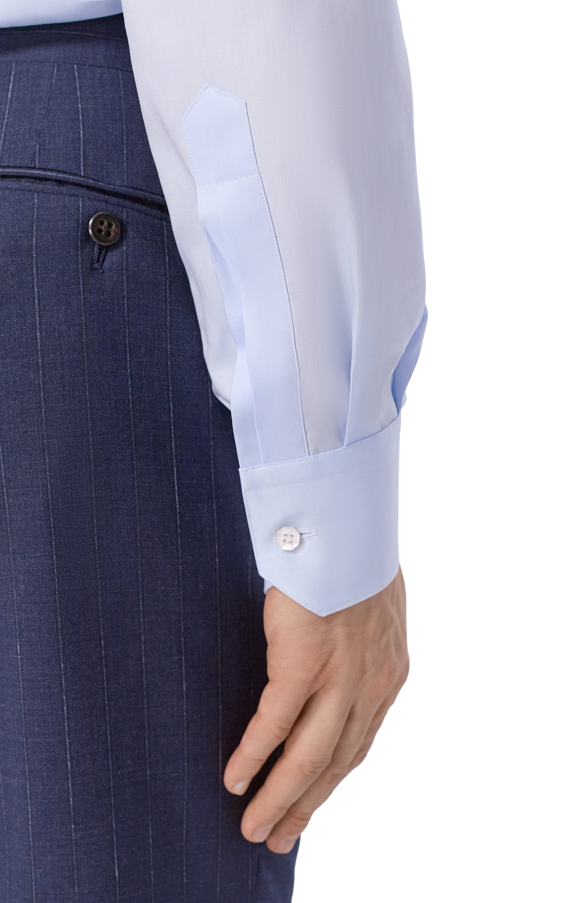 Хлопковая сорочка STEFANO RICCI, арт. MRCLASS002/BN3052, фото 5