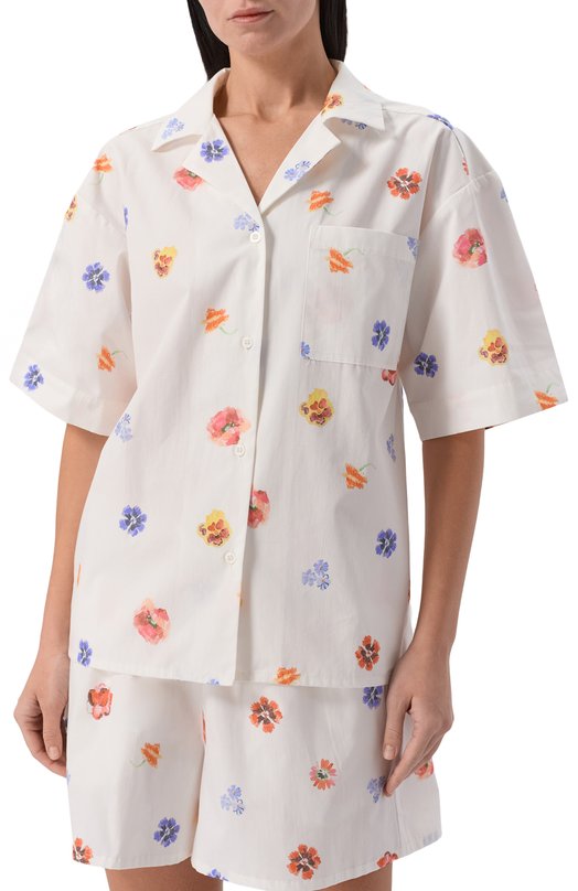 Хлопковая пижама Any Wowzers DMT02S-FLC Кремовый  DMT02S-FLC Фото 3