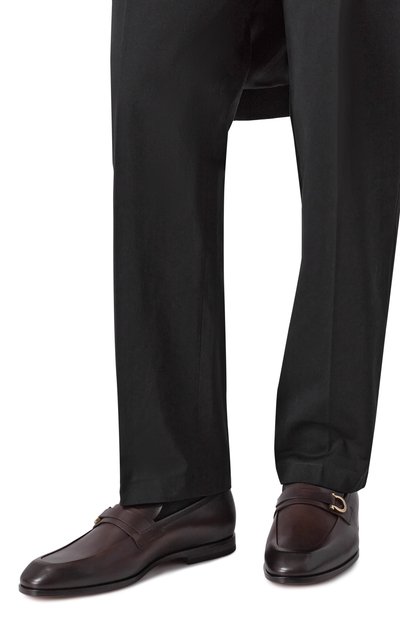 Кожаные лоферы florida FERRAGAMO, арт. 021688/774131, фото 3