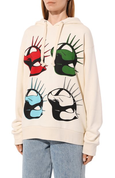 Хлопковое худи GUCCI, арт. 469251 XJBUY, фото 3