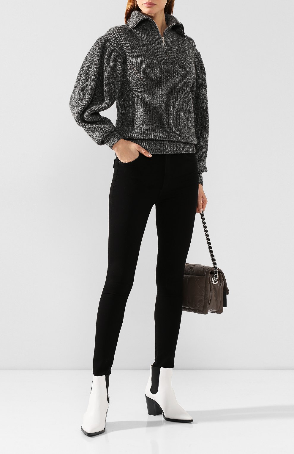 Шерстяной свитер ISABEL MARANT, арт. PU1167-19H038I/KUMA, фото 2