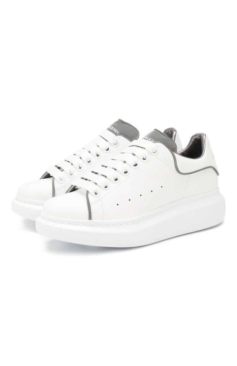 Кожаные кеды ALEXANDER MCQUEEN, арт. 559688/WHTQK, фото 1