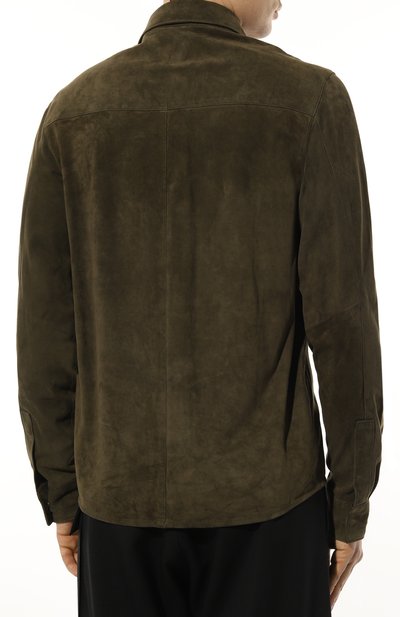 Замшевая рубашка GIORGIO BRATO, арт. GU24S9812, фото 4