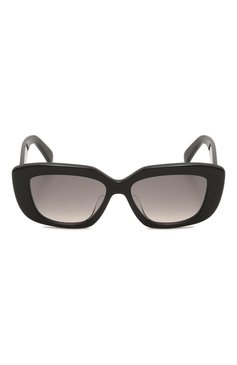 Женские солнцезащитные очки CELINE EYEWEAR черного цвета, арт. CL40216U 01F | Фото 3 (Нос: Не проставлено; Региональные ограничения белый список (Axapta Mercury): Не проставлено; Тип очков: С/з; Материал: Пластик; Оптика Гендер: оптика-женское; Очки форма: Прямоугольные)