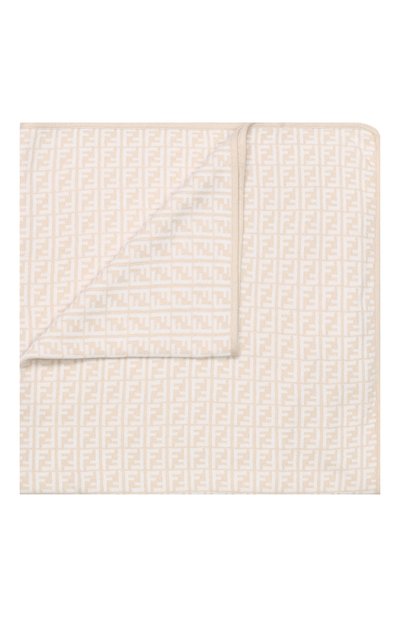 Одеяло из хлопка и кашемира FENDI, арт. BUJ101/A3TE, фото 1