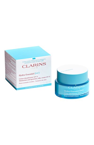 Увлажняющий дневной крем для нормальной и сухой кожи spf 15 hydra-essentiel (50ml) CLARINS, арт. 80092157, фото 4