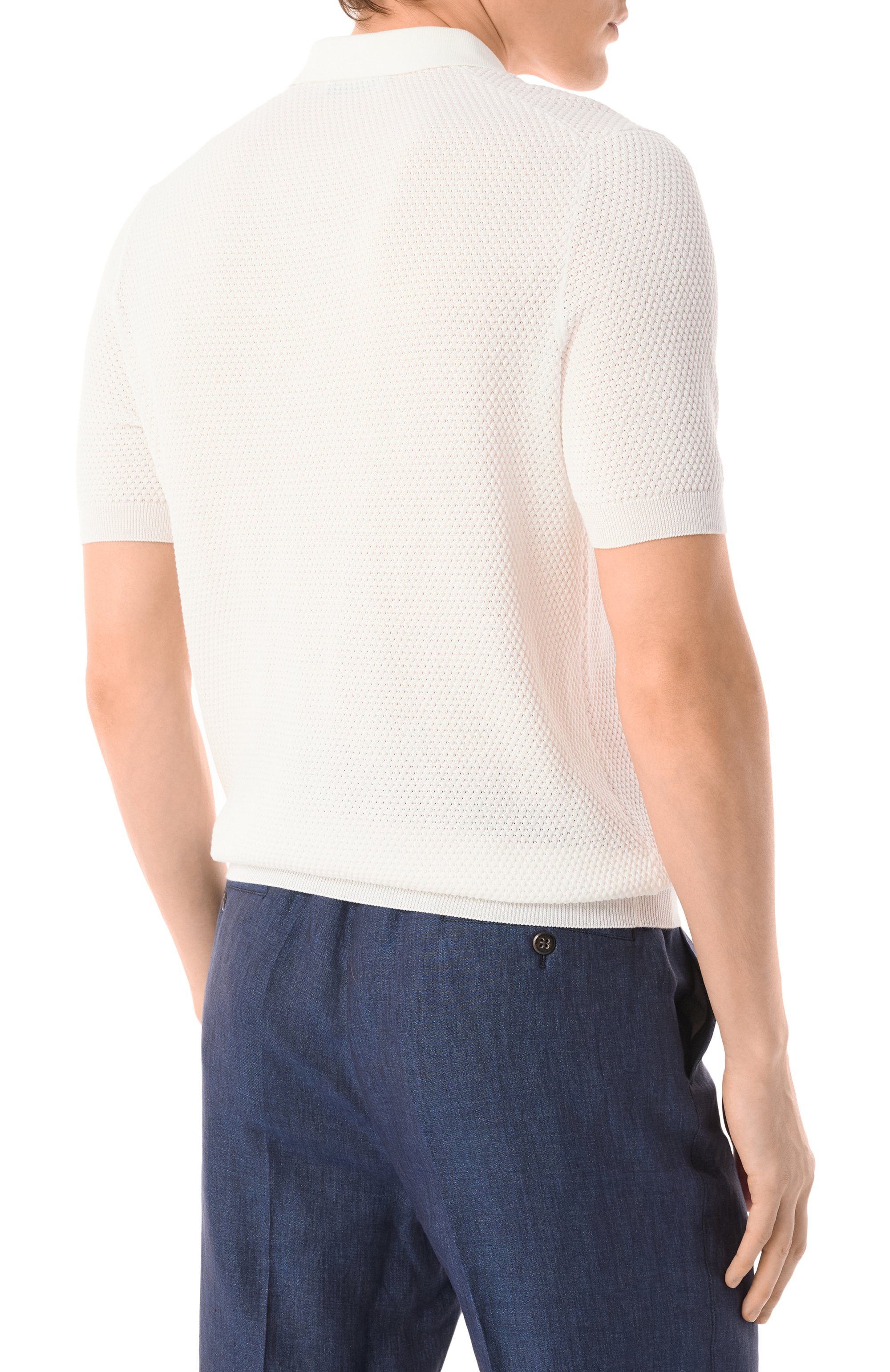 Хлопковое поло GRAN SASSO, арт. 57113/20620, фото 4