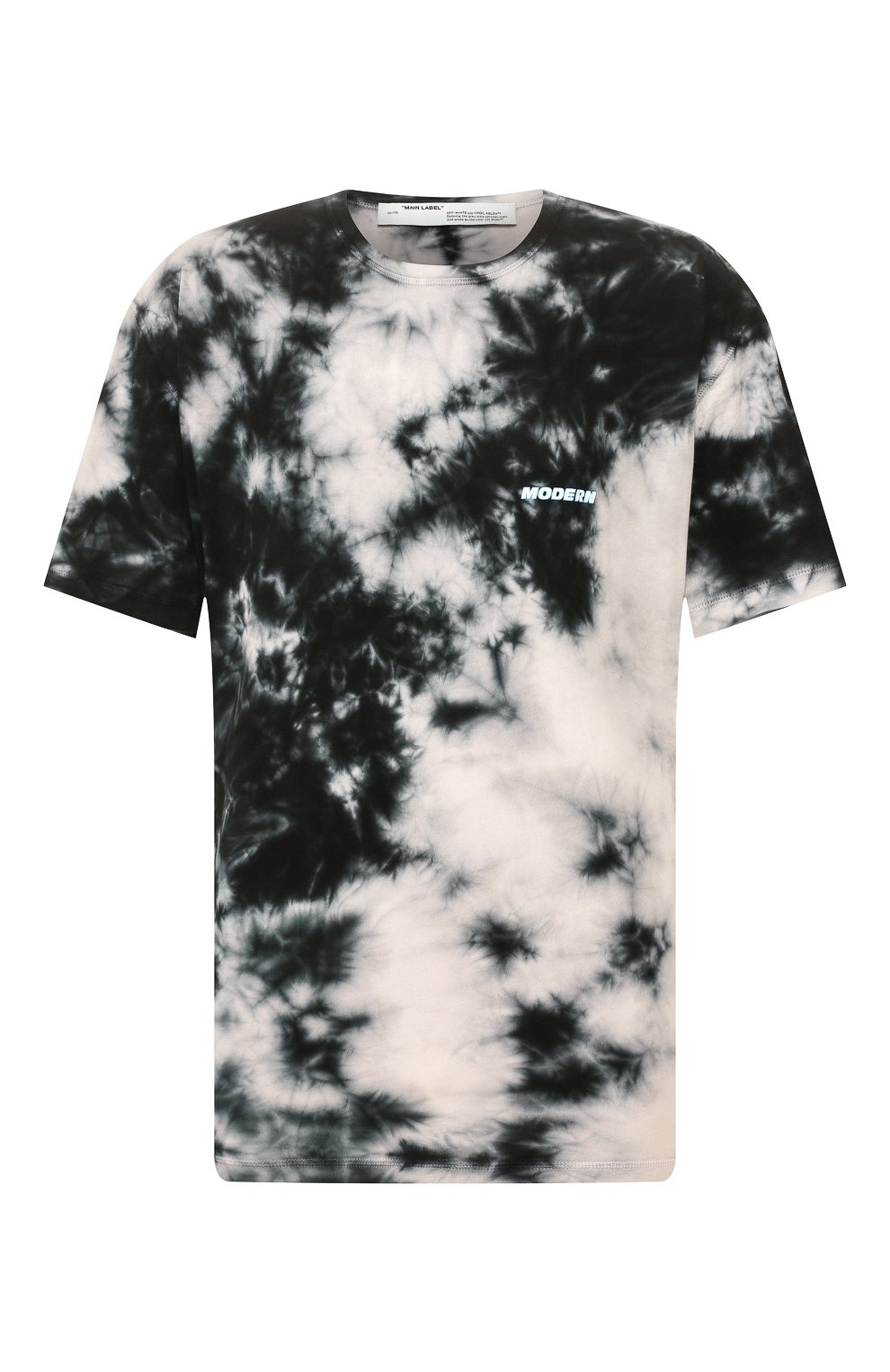 Хлопковая футболка OFF-WHITE, арт. 0MAA083S201850204800, фото 1