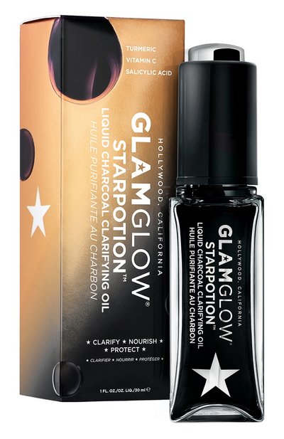 Масло для лица очищающее c liquid charcoal clarifying oil (30ml) GLAMGLOW, арт. 889809006471, фото 2