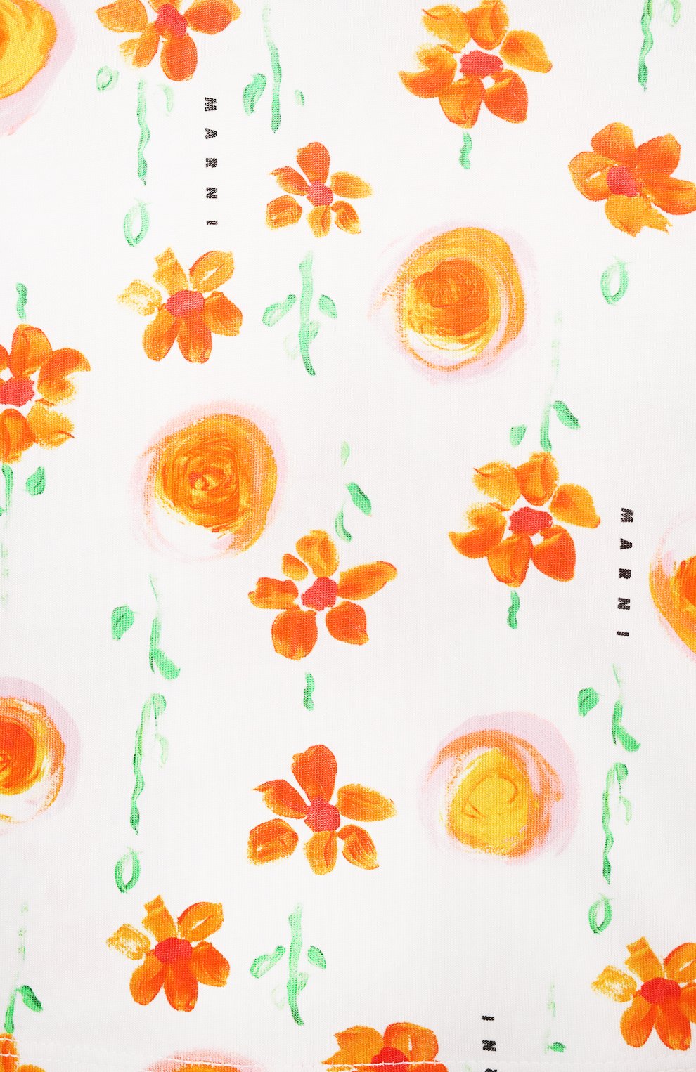 Хлопковая футболка MARNI, арт. M01127/M00S9, фото 3