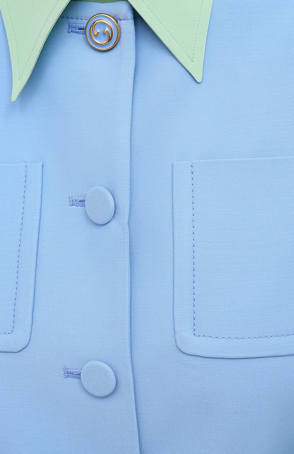 Жилет из шелка и шерсти GUCCI, арт. 619334/ZAD88, фото 5