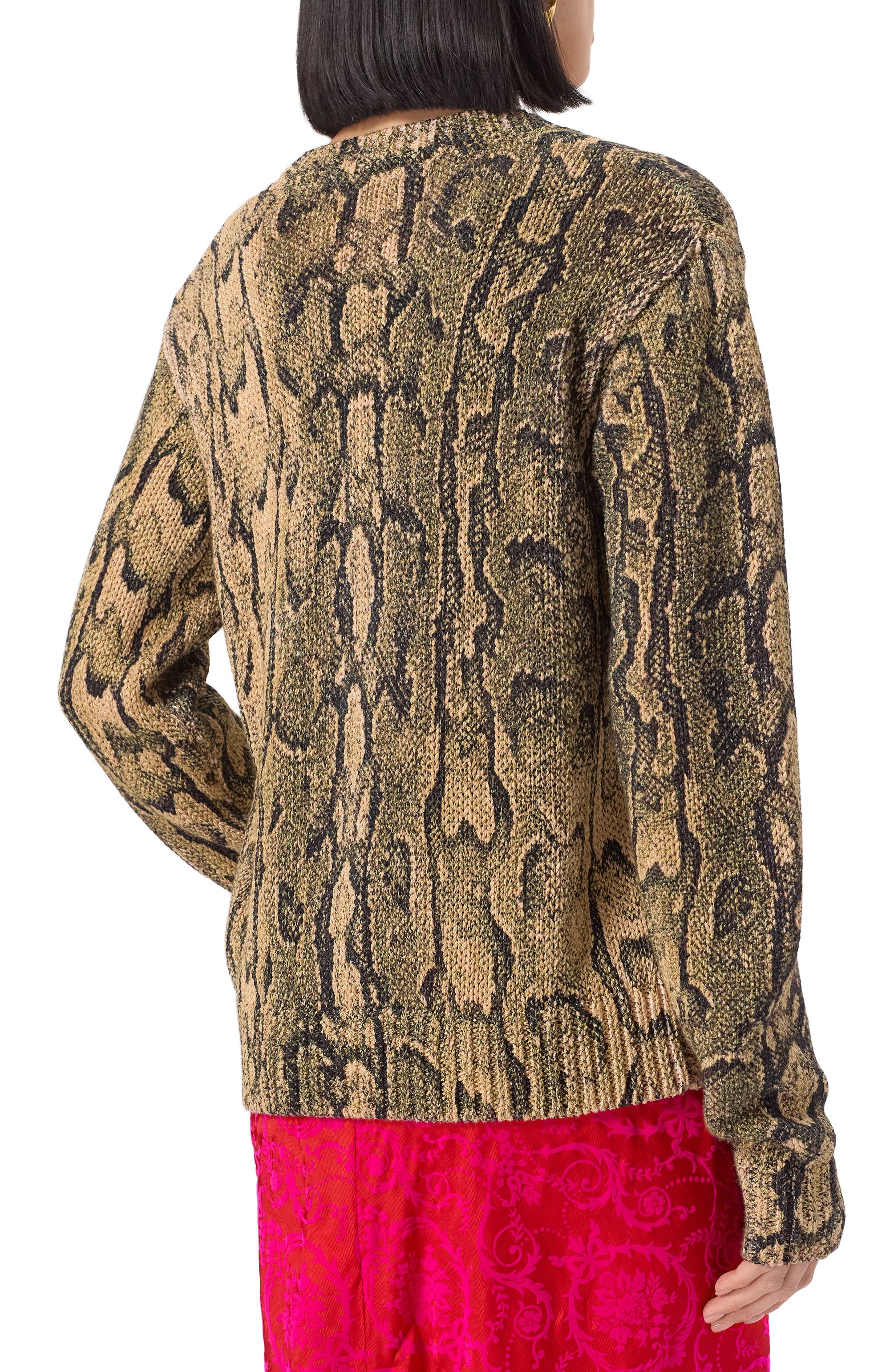 Кардиган из вискозы и хлопка DRIES VAN NOTEN, арт. 251-011225-1714, фото 4