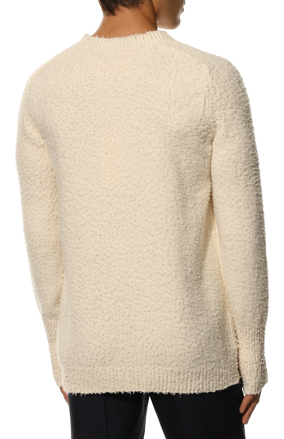 Хлопковый свитер MAISON MARGIELA, арт. SI0GP0001/S17664, фото 4