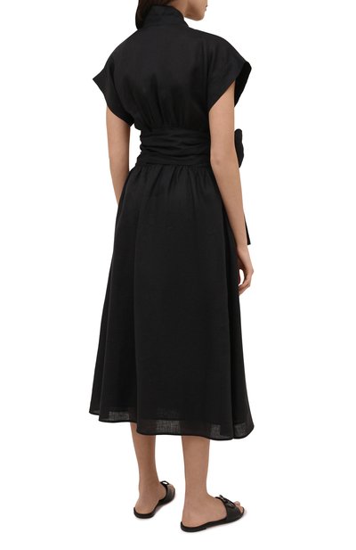 Льняное платье A MERE CO, арт. AMC-RSS22-032BL, фото 4