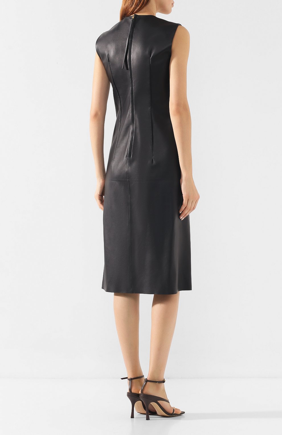 Кожаное платье BOTTEGA VENETA, арт. 585767/VKHD0, фото 4