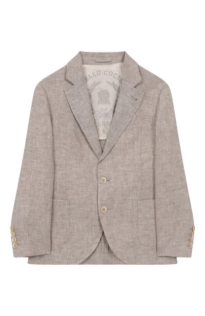 Льняной пиджак BRUNELLO CUCINELLI, арт. BB430K729B